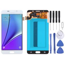 5.5 Inch Oled Material Lcd Screen And Digitizer Full Assembly For Samsung Galaxy Note 5 White