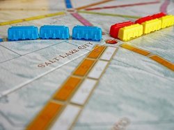 Home Comforts Game Game Pieces Ticket To Ride Board Game Fun Laminated Poster Print 24 X 36
