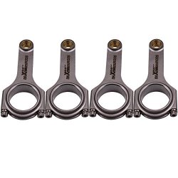 maXpeedingrods Connecting Rods with 3//8 ARP 2000 Bolts for Toyota 4AGE 1.6L Engine for AE86 Celica Corolla AW11 MR2 GTS and More
