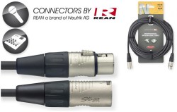 NMC10R 10M N-series Xlr Microphone Cable With Rean Connectors