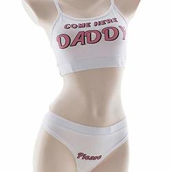 Deals on YES Yomorio Daddy Bra And Panty Set Teen Girl Adult Lingerie Set  Anime Cosplay Underwear | Compare Prices & Shop Online | PriceCheck