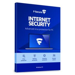 F-Secure Internet Security License For 3 User For 1 Year