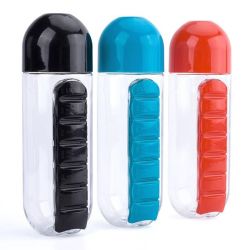 Pill Case Holder Water Bottle