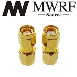 2PCS Coaxial Coax Adapter Sma Male To Rp-sma Male Coax Connector Sma Coaxial Adapter Sma Coaxial Connector