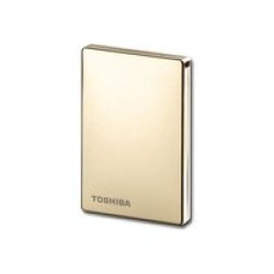 Toshiba Store Steel 1.8 Inch 160GB USB External Hard Drive - Gold
