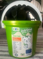 Eze Kwik Drink Cream-soda- 10 X 500G Tubs