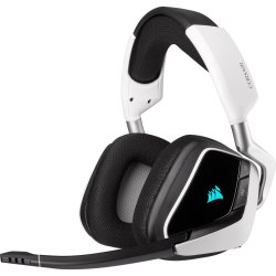 Void Elite Wireless Gaming Headset With Dolby Headphone 7.1 White Console Ready USB