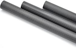 Abester Carbon Fiber Wing Tube Id 26MM X Od 28MM X 500MM 3K Matt Surface Pipe 1 Piece