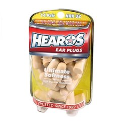 HEAROS Ultimate Softness Series Ear Plugs 14 Pair