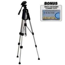 Deluxe 57" Camera Tripod With Carrying Case For The Fujifilm Finepix S1500 Digital Camera