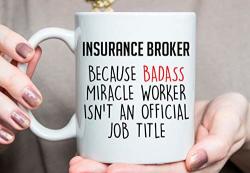 Gift Ideas For Insurance Broker Insurance Broker Present Insurance Broker Coffee Mug Insurance Broker Birthday Gift O432