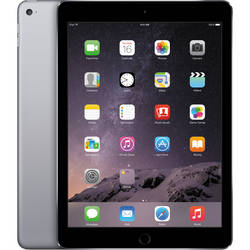 Apple iPad Air 2 9.7" 128GB Space Grey Tablet With WiFi & Cellular