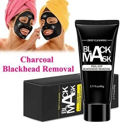 Black Mask Charcoal Blackhead Remover Peel Off Mask Great Home Face Deep Cleansing Activated Charcoal Purifying Mask