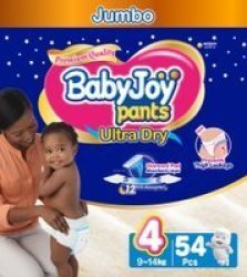 Babyjoy - Pants - Size 4 Diapers - Double Pack