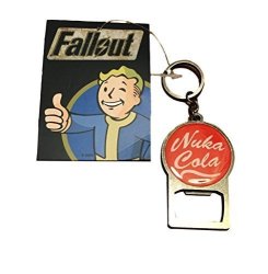 Bethesda Fallout 4 Nuka Cola Bottle Key Chain Key Tag