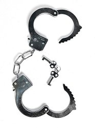 Thin Metal Handcuffs - Toy Marshall Cuffs With Key - Police Role Play Party Supplies Cosplay Costume Accessory Pretend Play Hand Cuffs For Kids