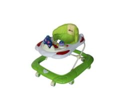 Baby Toddler Activity Walker With Sound Activity Station - Green