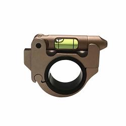 Hwz 30MM 1 Inch Articulating Fold Over Action Scope Level For Vortex Burris Scope Rings Mount Sand