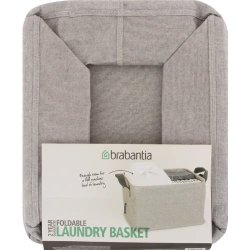 Brabantia - Foldable Laundry Basket - Grey
