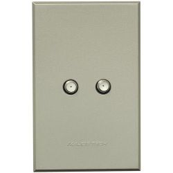 Dual Satellite Socket TI 100MMX50MM