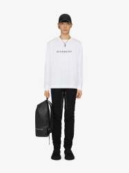 Givenchy T-Shirt In Reverse Jersey - White XL
