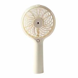New Portable Handheld Fan Cooling Cool Water Spray Misting Fan Mist Office Outdoor Home Travel Beach Summer White
