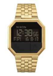 Nixon Re-run Unisex Watch - All Gold