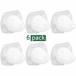 Saneryi 6 Pack Replacement Filter For Black & Decker VF110 Dustbuster Cordless Vacuum CHV1410L CHV9610 CHV1210 CHV1510 CHV1410L32 HHVI315JO32 HHVI315JO42 HHVI320JR02 HHVI325JR22 90558113-01