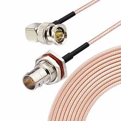 Superbat Bnc Cable 3G HD Sdi Cable 30CM 75O Bnc Male To Female Extension Coaxial Cable For Cameras And Video Equipment Supports HD-SDI 3G-SDI 4K 8K Sdi Video Cable
