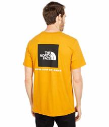 The North Face Men's S S Box Nse Tee Citrine Yellow Large