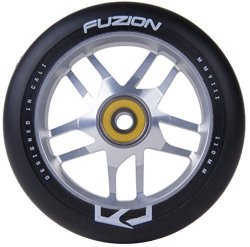 Fuzion Pro Scooter Z250 Wheel Silver With Black