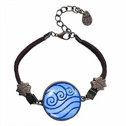 Handmade Fashion Jewelry Water Tribe Art Symbol Avatar The Last Airbender Bracelet Pendant Charm Legend Of Korra Cosplay