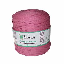 T-Shirt Yarn Recycled 130 Yards 1.5 Lb Bulky Yarn Jersey Yarn Fabric Yarn T Shirt Yarn For Crochet Knitting Tshirt Yarn Home Decor Dyi