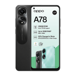 Oppo A78 4G Dual Sim 256GB - Black