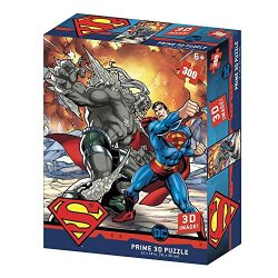 Prime 3D Redstring Dc Comics Superman Vs Lenticular Puzzle 300 Pieces 3D Effect Multicoloured