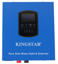 Solarix Kingstar 1500VA Hybrid Pure Sine Wave 12V Inverter- Built-in Pwm 30A Solar Charger Controller 1200W Rated Power Input 230VAC 50 60HZ Output