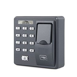 Clock In And Out Machine For Employees Biometric Fingerprint Access Control Machine Digital Electric Rfid Reader Scanner Sensor Code System For Door Lock Fingerprint Cards