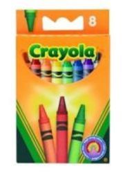 Crayola Wax Crayons 8 Pack