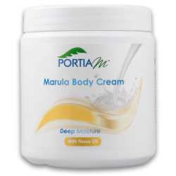 Portia M Marula Body Cream 500ML - With Tissue Oil