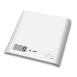 Salter Arc Electronic Kitchen Scale in White
