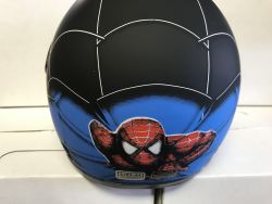 Kids Spider Man Helmet 49-54CM - Black For 4 Years Up - Recreational Use Only.