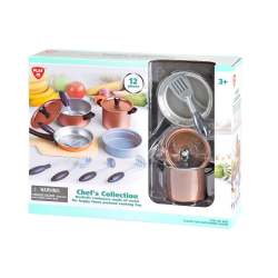 Metal Cookware Chef's Collection 12 Pieces