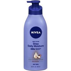 Nivea Shea Daily Moisture Body Lotion 16.9 Fluid Ounce - Buy Packs And Save Pack Of 4 - Packaging May Vary