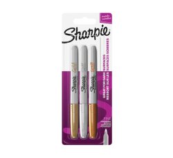 Sharpie Metallic Markers Assorted 3-PACK