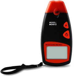 Whdz MD812 Digital Wood Moisture Meter Humidity Tester Timber Damp Detector With Lcd Display Two Pins