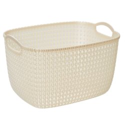 Forma Formosa Knit Basket Large Cream