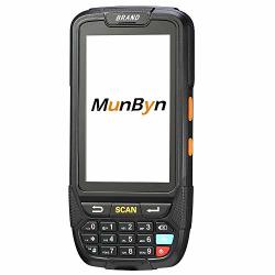PDA Barcode Scanner Warehouse Munbyn Rugged Handheld Terminal With Android 7.0 Os 1D Honeywell Laser Reader Numeric Keypad Touch Screen Support 3G 4G Wifi