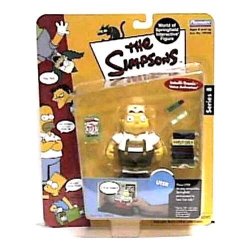 The Simpsons - World Of Springfield Uter Figure - Intelli-tronic By Playmates