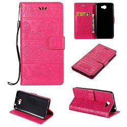 Huawei Y5II Huawei Y5 2 Wallet Case Esstore-eu Retro Elephant Pu Leather Protective Covers With Card Slot Holder Wallet Case For Huawei Y5II