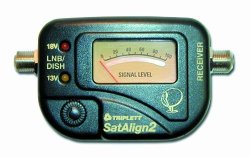Triplett Satalign 2 3275 Digital Satellite Signal Strength Meter With Tone For Dish And Directv